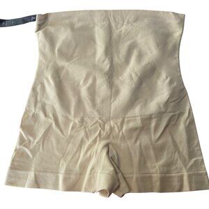 Shapermint Empetua All Day Every Day High-Waisted Shaper Boyshort Tan XL 18437